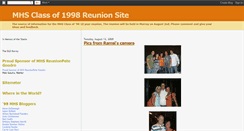 Desktop Screenshot of murray98reunion.blogspot.com