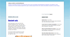 Desktop Screenshot of cereal-scientech.blogspot.com