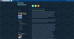 Desktop Screenshot of colorfulrevelations.blogspot.com