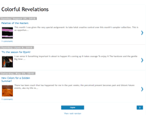 Tablet Screenshot of colorfulrevelations.blogspot.com