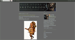 Desktop Screenshot of alexstoneart.blogspot.com