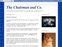 Tablet Screenshot of chairmanswife.blogspot.com