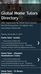 Mobile Screenshot of globalhometutorsdirectory.blogspot.com
