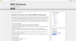 Desktop Screenshot of mrtisistemas.blogspot.com