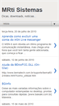 Mobile Screenshot of mrtisistemas.blogspot.com