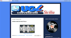 Desktop Screenshot of convenzioniuglsicilia.blogspot.com