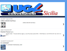 Tablet Screenshot of convenzioniuglsicilia.blogspot.com