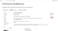 Desktop Screenshot of chantimanou.blogspot.com