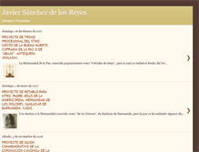 Tablet Screenshot of javiersanchezdelosreyes.blogspot.com