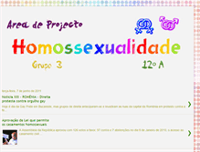 Tablet Screenshot of ap-homossexualidade.blogspot.com