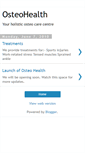 Mobile Screenshot of osteohealth.blogspot.com