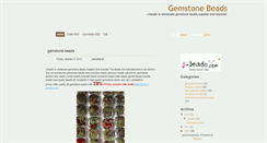 Desktop Screenshot of gemstone-gemstonebeads.blogspot.com