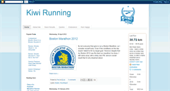 Desktop Screenshot of kiwi-running.blogspot.com