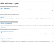 Tablet Screenshot of educandocomoguiris.blogspot.com