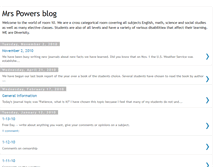 Tablet Screenshot of mrspowersjournals.blogspot.com