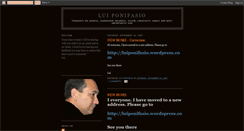 Desktop Screenshot of luiponifasio.blogspot.com