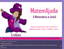 Tablet Screenshot of matemajuda.blogspot.com