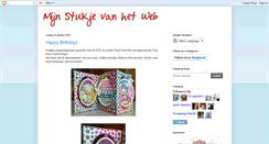 Desktop Screenshot of mijnstukjevanhetweb.blogspot.com