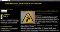 Desktop Screenshot of foraielectrical.blogspot.com