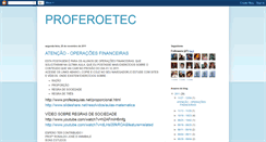 Desktop Screenshot of proferoetec.blogspot.com