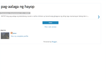 Tablet Screenshot of pag-aalaganghayop.blogspot.com