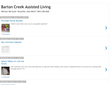 Tablet Screenshot of bartoncreekassistedliving.blogspot.com