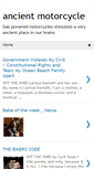 Mobile Screenshot of ancientmotorcycle.blogspot.com