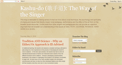 Desktop Screenshot of kashu-do.blogspot.com