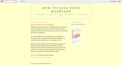 Desktop Screenshot of how--to-save-a-marriage.blogspot.com