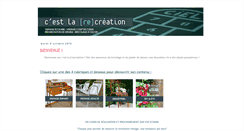 Desktop Screenshot of cest-la-recreation.blogspot.com