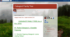 Desktop Screenshot of cabagnot.blogspot.com