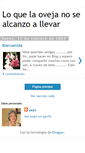 Mobile Screenshot of loquelaovejanosealcanzoallevar.blogspot.com