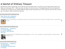 Tablet Screenshot of ordinarytreasure.blogspot.com