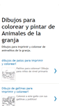 Mobile Screenshot of dibujosparacoloreardeanimales.blogspot.com