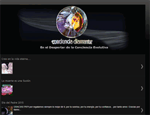 Tablet Screenshot of concienciadiamante.blogspot.com