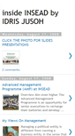 Mobile Screenshot of insideinsead.blogspot.com