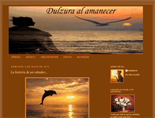 Tablet Screenshot of dulzuraalamanecer.blogspot.com