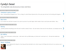 Tablet Screenshot of cyndyseoul.blogspot.com