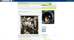 Desktop Screenshot of bluefizzure-science.blogspot.com
