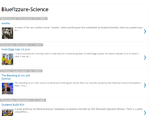 Tablet Screenshot of bluefizzure-science.blogspot.com