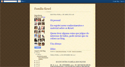 Desktop Screenshot of familia-kruel.blogspot.com