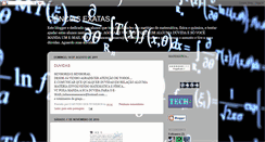 Desktop Screenshot of eugostodamatematica.blogspot.com