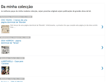 Tablet Screenshot of minhacoleccao.blogspot.com