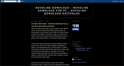 Desktop Screenshot of novolinedownload.blogspot.com