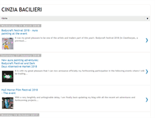 Tablet Screenshot of cinziabacilieri.blogspot.com