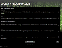 Tablet Screenshot of oscarlogicayalgoritmo.blogspot.com