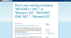 Desktop Screenshot of moving-1-inc.blogspot.com