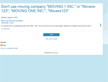 Tablet Screenshot of moving-1-inc.blogspot.com