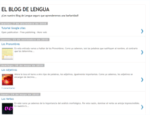 Tablet Screenshot of lengua-quinto.blogspot.com