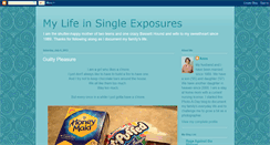 Desktop Screenshot of mylifeinsingleexposures.blogspot.com